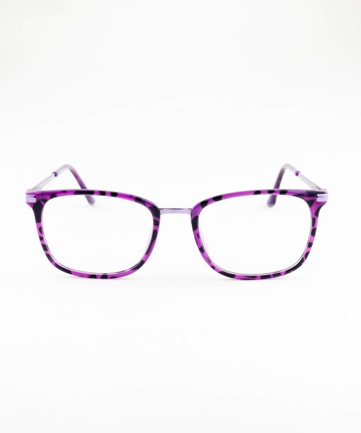 armação oculos metal 239 quadrado feminino roxo c9 50.20.140