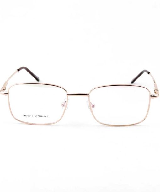 Óculos Masculino 76010 C1 Dourado Metal Medidas_50.18.142