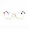 Armação Infantil Óculos Grau Rose/Azul C5 2020 Acetato TR90 Brilhante Medidas_49.15.130