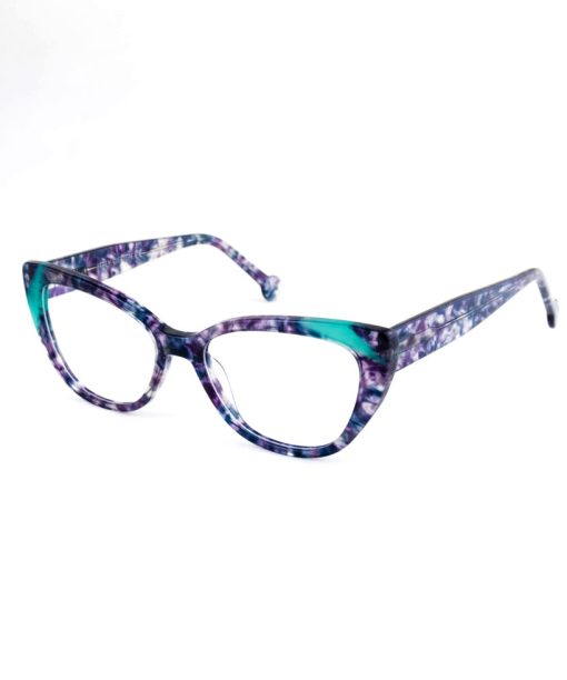 Armação Feminino Gatinho Acetato Chapa Mesclado 3515 C4 51.18.140