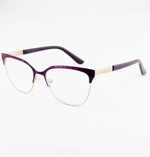 Alternative view of armação oculos metal 23209 gatinho feminino vinho c2 53.18.140