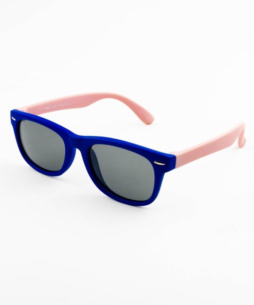 Alternative view of Óculos solar infantil silicone flexível azul rosa 802 52.16.115