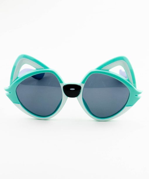óculos solar infantil silicone flexível verde azul 1918 48.14.129