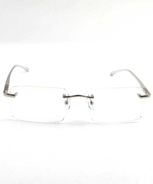 Oculos  unissex 2055 C2 prata aluminio balgriff quadrado medida 54.17.140