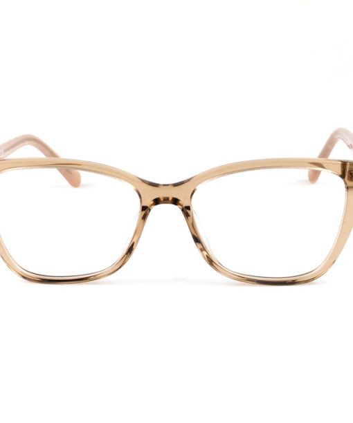 Óculos Armação Feminino Gatinho 100%  Acetato Rose Cristal  18006 c3 53.18.140
