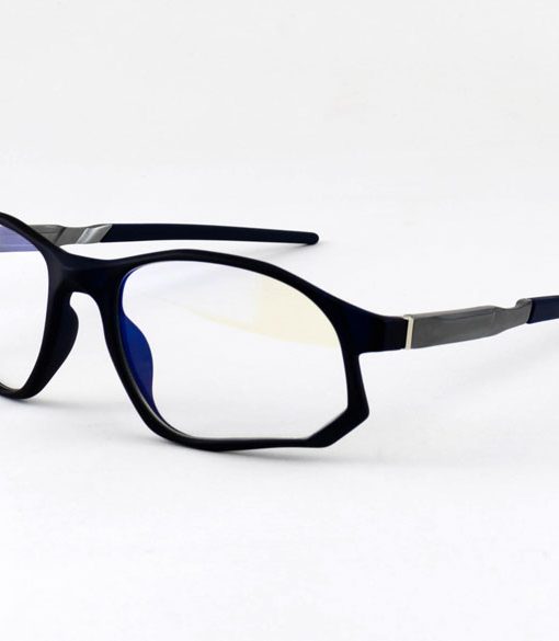 Alternative view of Óculos Armação Masculino Esportivo  Acetato TR  Preto 90425 c1 56.18.140