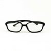 Armação infantil Óculos Grau Preto 90024 Silicone Flexível Fosco Nylon Medidas_48.16.121