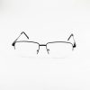 armação oculos metal 5517 quadrado masculino preto 55.17.140
