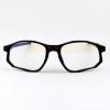 Óculos Armação Masculino Esportivo Acetato TR  Marrom 90425 c4 56.18.140